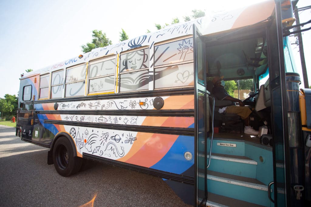 OKCPSF Book Bus