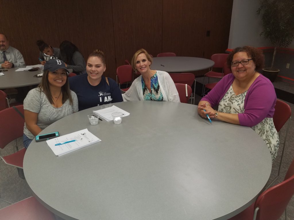 women attending Bilingual Teacher Pipeline Project