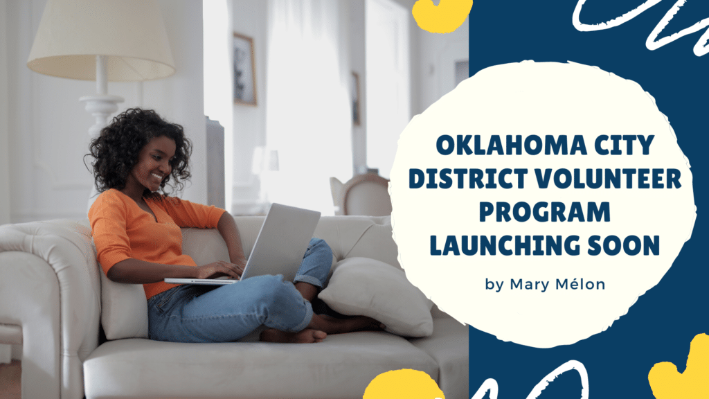 Oklahoma City district volunteer program graphic