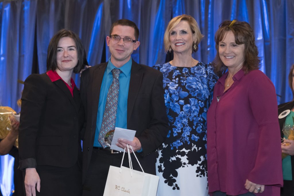 anthony chancellor receiving award