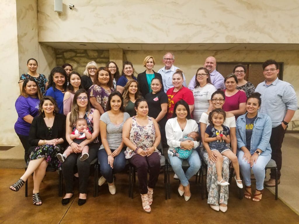 group photo of okcps bilingualism program participants